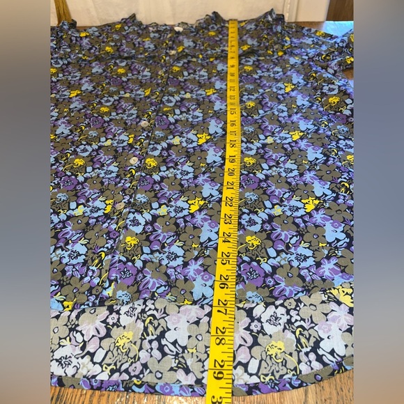 ❣️STACY LONDON – Floral Blouse – Size 1X (no tag, refer to measurements) - Picture 8 of 8